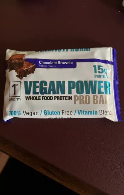 1St Phorm Vegan Powder Chocolate Brownie Pro Bar