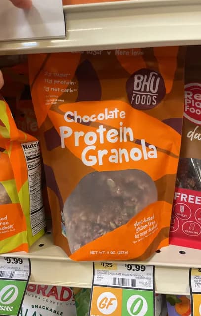 Bhu Foods Chocolate Protein Granola