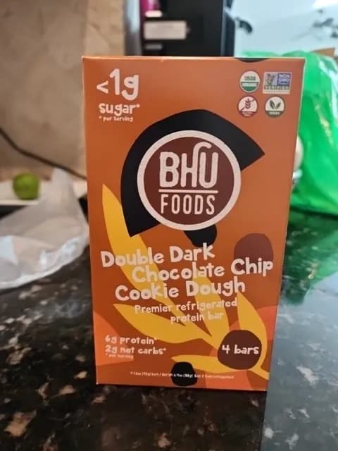 Bhu Foods Double Dark Chocolate Chip Cookie Dough