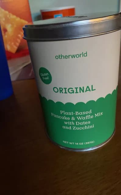 Otherworld Gluten Free Original Plant-Based Pancake & Waffle Mix With Dates And Zucchini