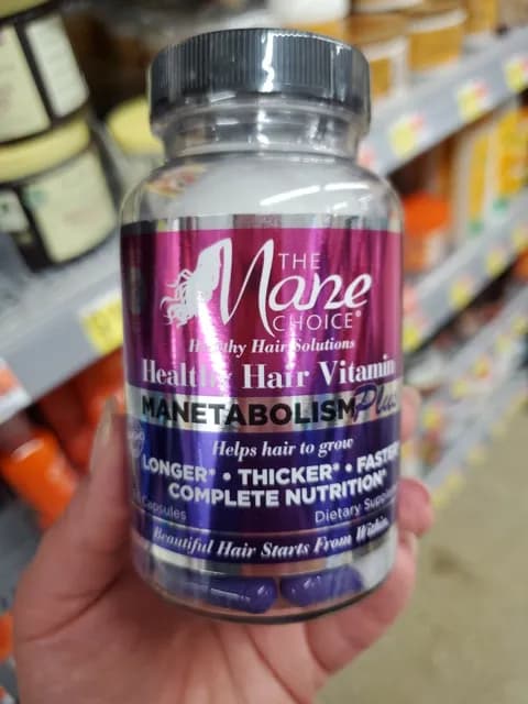 The Mane Choice Manetabolism Plus Healthy Hair Vitamin 60 Capsules
