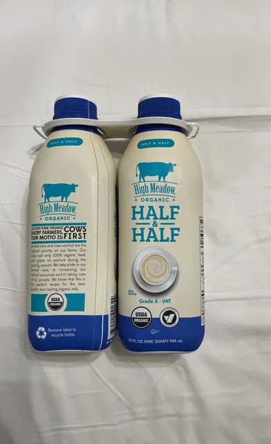 High Meadow Organic Half & Half