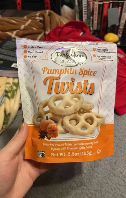 Perfection Snacks Pumpkin Spice Twists