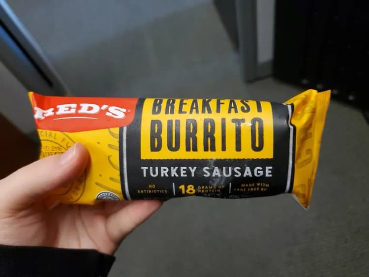 Red'S Breakfast Burrito Turkey Sausage
