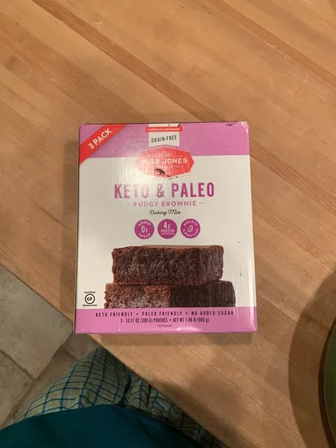 Miss Jones Keto & Paleo Fudgy Brownie Mix