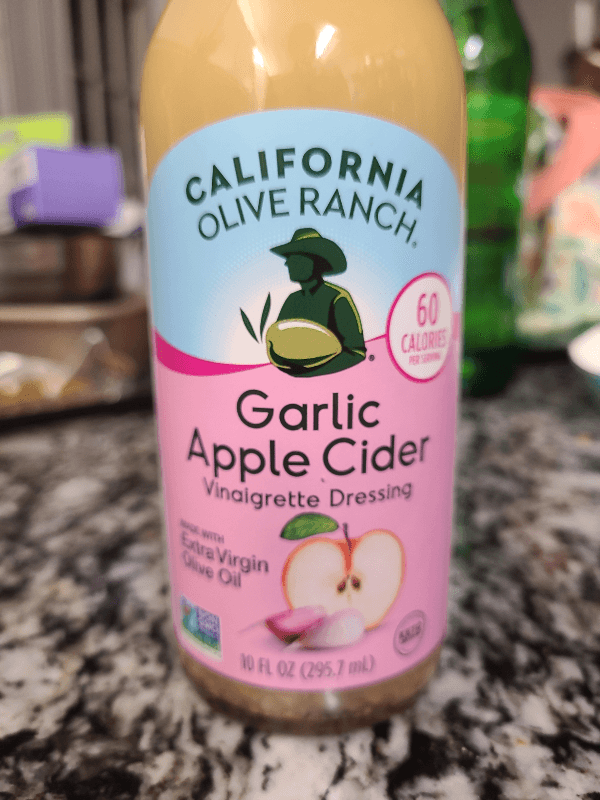California Olive Ranch Dressing Garlic Apple Cider Vinaigrette