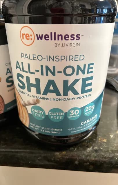 Reignite Wellness By Jj Virgin Caramel Paleo-Inspired All-In-One Shake 2.2 Lbs
