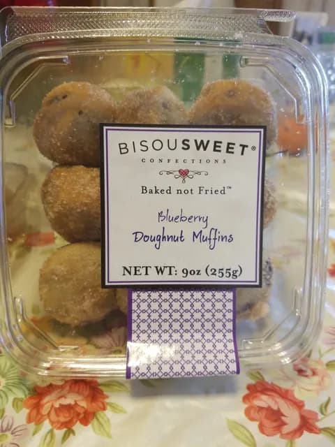 Bisousweet Confections Blueberry Doughnut Muffins