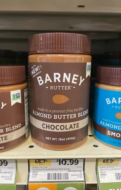 Barney Butter Almond Butter Blend Chocolate