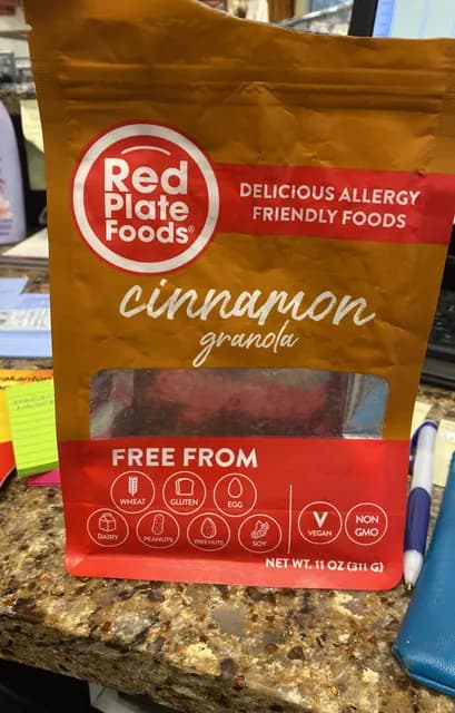 Red Plate Foods Cinnamon Granola