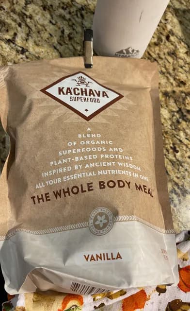 Ka'Chava The Whole Body Meal Vanilla Superfood