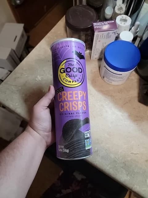 The Good Crisp Company Creepy Crisps Original Flavor Potato Crisps