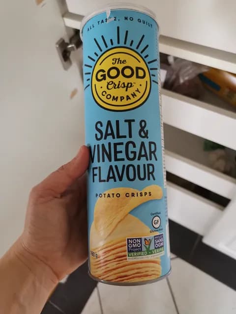 The Good Crisp Company Salt & Vinegar Flavour Potato Crisps