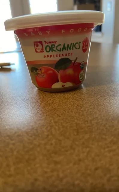 Yummy Organics Applesauce Baby Food