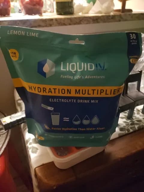 Is it Shellfish Free? Liquid I.v. Hydration Multiplier Electrolyte Drink Mix Lemon Lime