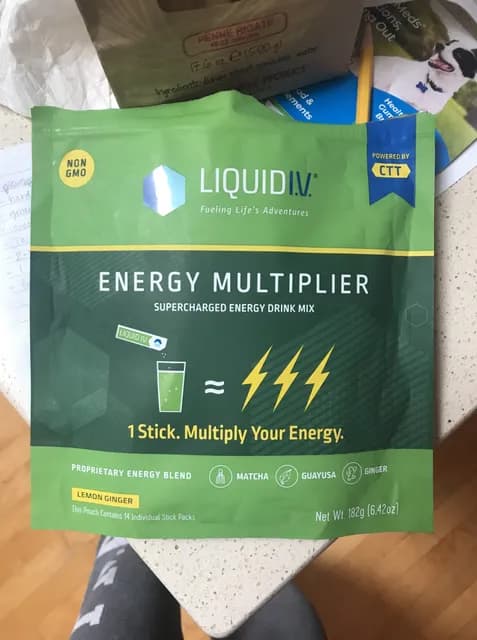 Liquid I.V. Lemon Ginger Energy Multiplier