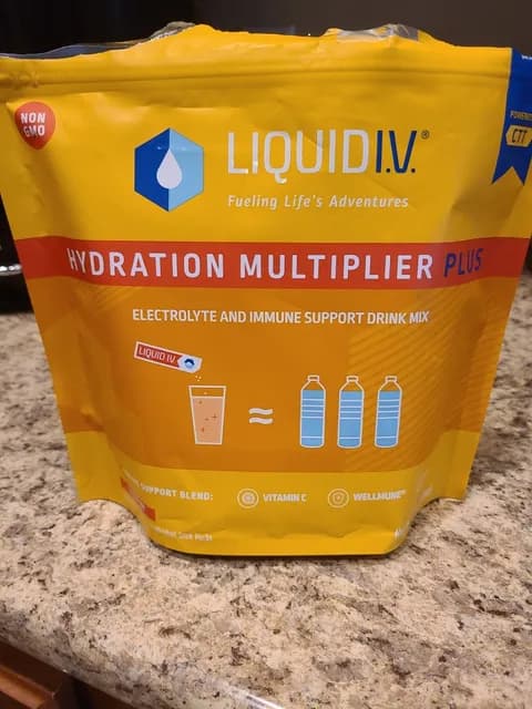 Is it Shellfish Free? Liquid I.v. Hydration Multiplier Plus Electrolyte And Immune Support Drink Mix