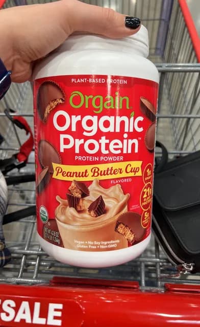 Orgain Organic Protein Powder Peanut Butter Cup Flavored