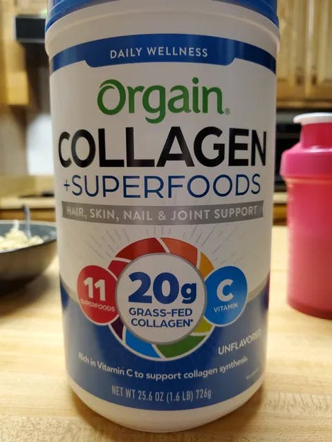 Is it Vegan? Orgain Collagen + Superfoods Unflavored