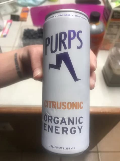 Purps Citrusonic Organic Energy