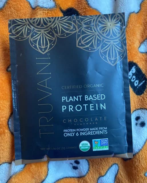 Truvani Chocolate Flavored Plant Based Protein Powder