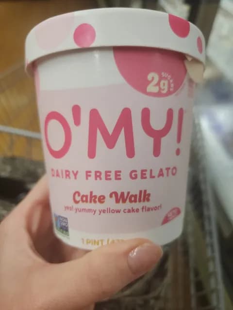 O'My! Dairy Free Gelato Cake Walk