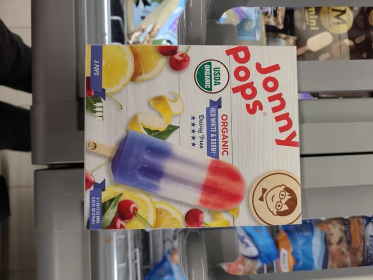 Jonny Pops Organic Red White & Boom!