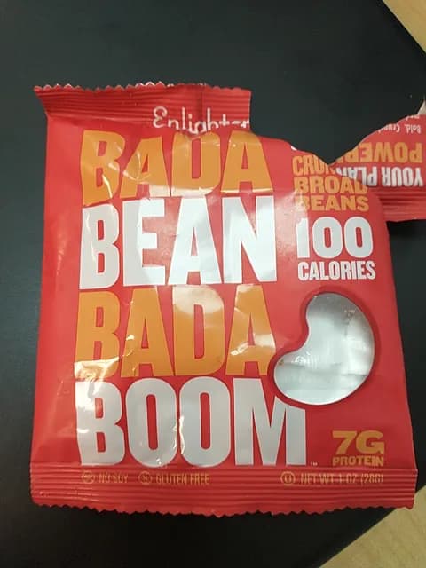 Enlightened Bada Bean Bada Boom Sweet Sriracha Crunchy Broad Beans