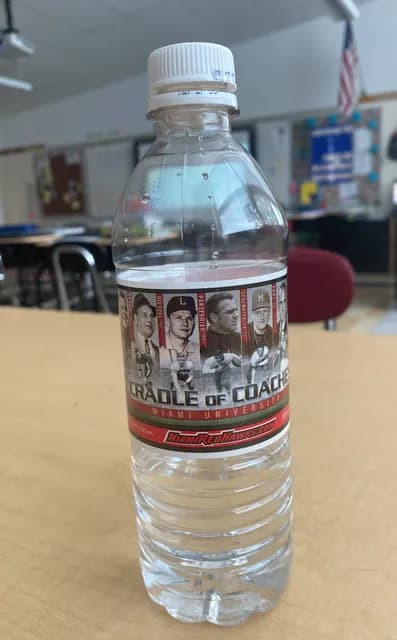Miami Redhawks Drinking Water
