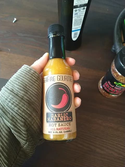 Seafire Gourmet Garlic Habanero Hot Sauce