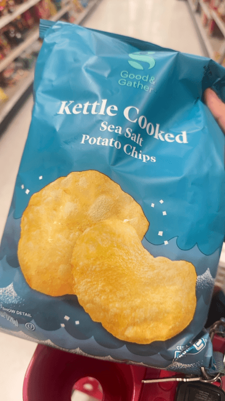 Good & Gather Kettle Cooked Sea Salt Potato Chips