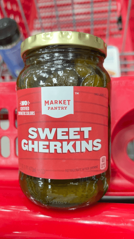 Market Pantry Sweet Gherkins