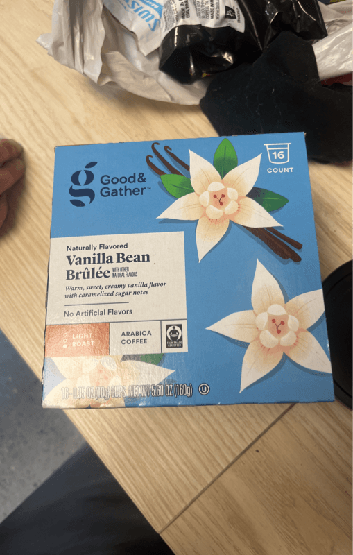 Good & Gather Vanilla Bean Brulee Arabica Coffee