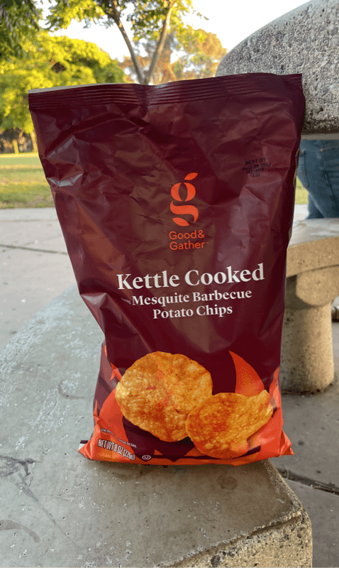 Good & Gather Kettle Cooked Mesquite Barbecue Potato Chips