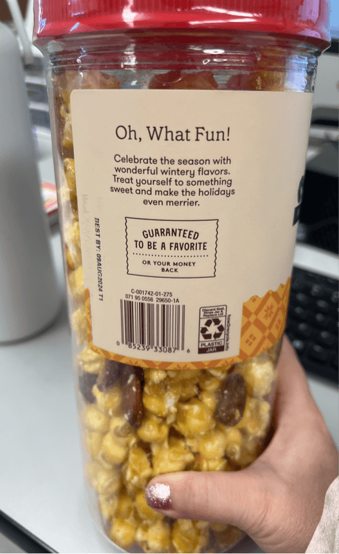 Favorite Day Butter Toffee Caramel Corn Clusters
