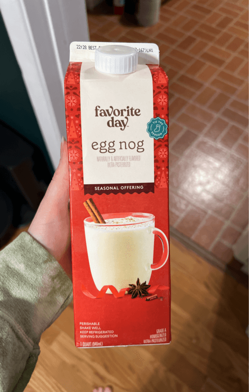 Favorite Day Egg Nog Seasonal Offering