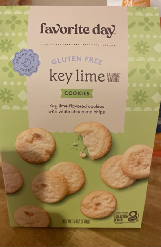 Favorite Day Gluten Free Key Lime Cookies