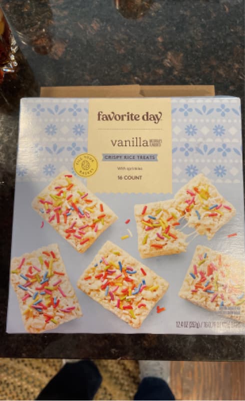 Favorite Day Vanilla Crispy Rice Treats