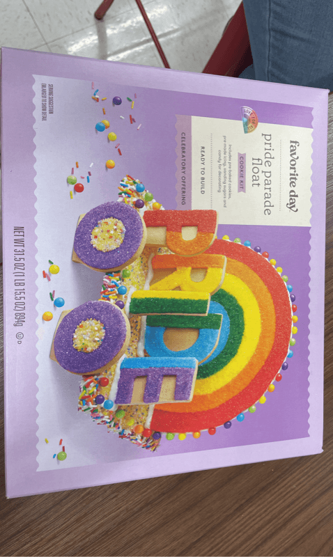 Favorite Day Pride Parade Float Cookie Kit