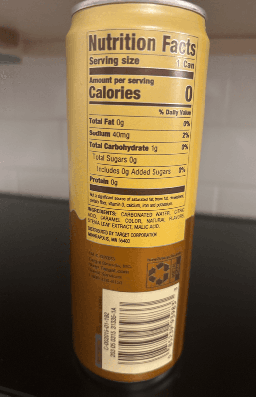 Favorite Day Fizzy Ginger Ale Soda