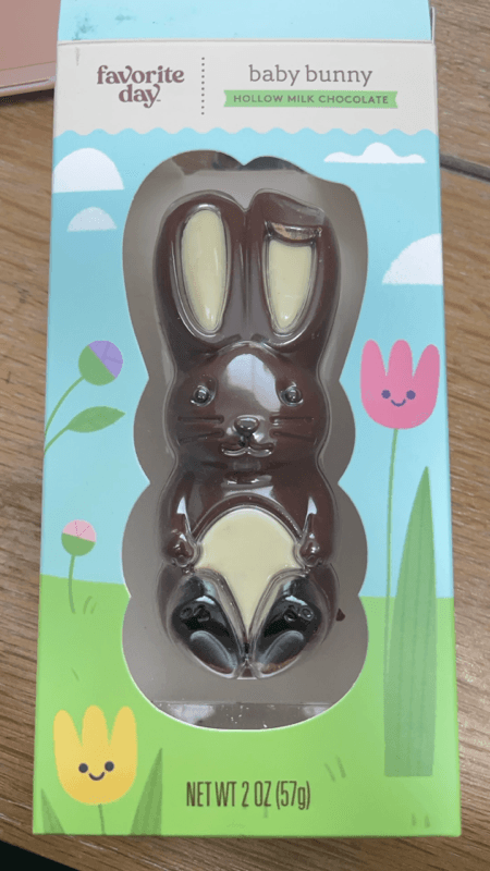Favorite Day Baby Bunny Hollow Milk Chocolate