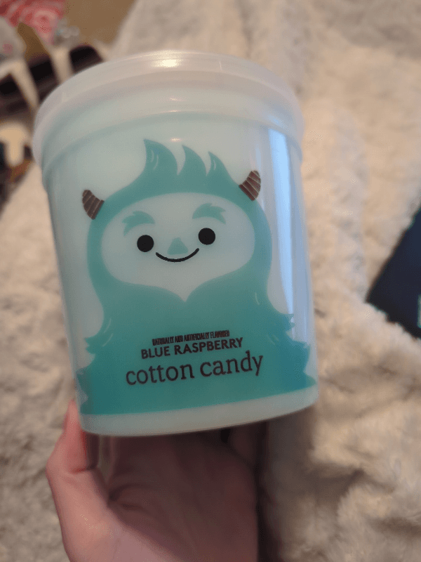 Target Holiday Blue Raspberry Cotton Candy