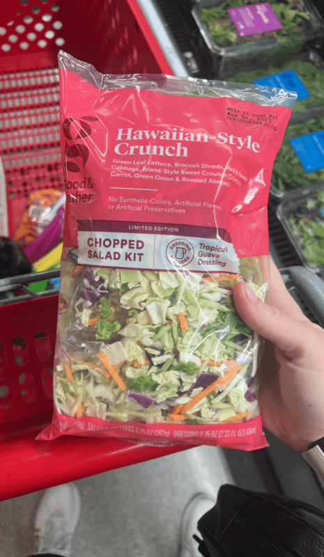 Good & Gather Hawaiian-Style Crunch Chopped Salad Kit