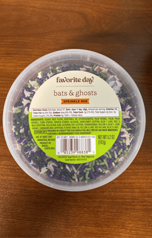 Favorite Day Bats & Ghosts Sprinkle Mix