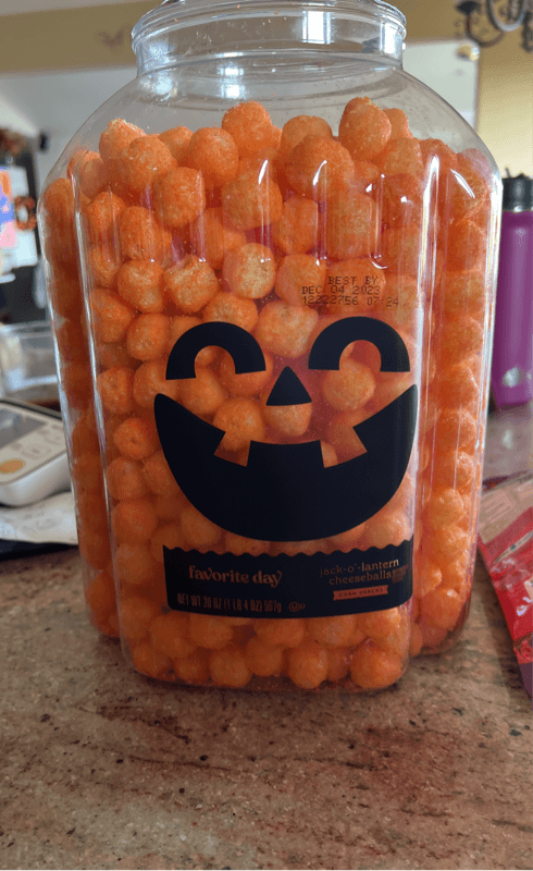 Favorite Day Jack-O'-Lantern Cheeseballs