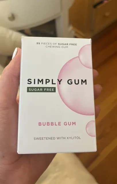 Simply Gum Sugar Free Bubble Gum