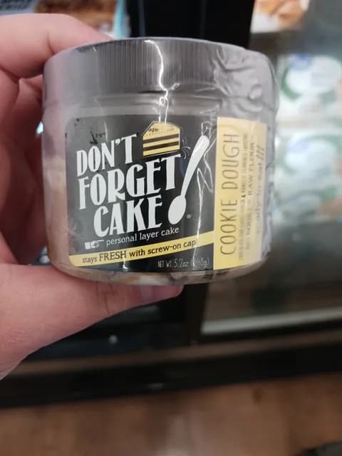 Don'T Forget Cake Cookie Dough