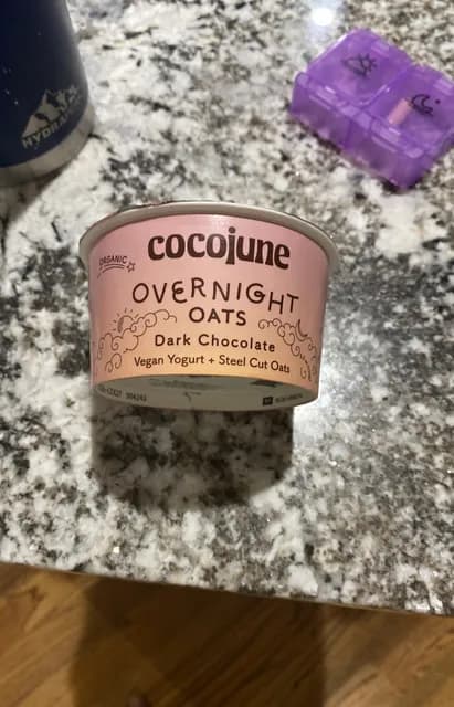 Cocojune Dark Chocolate Overnight Oats