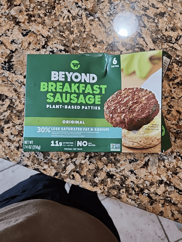 Is it Chestnut Free? Beyond Meat Beyond Breakfast Sausage Plant-based Breakfast Patties, Original