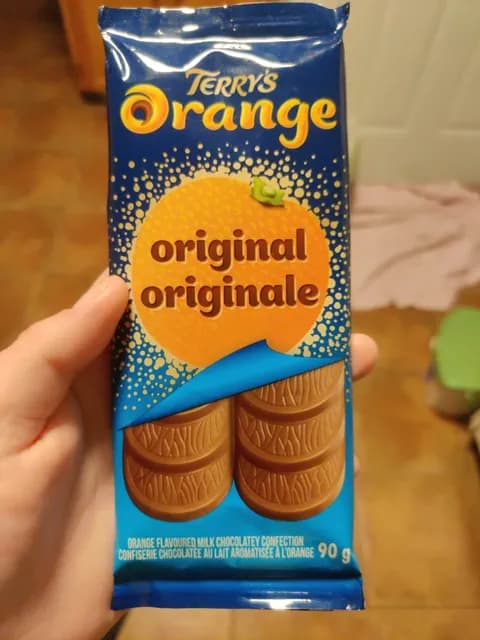 Terry'S Original Orange Flavoured Milk Chocolatey Confection